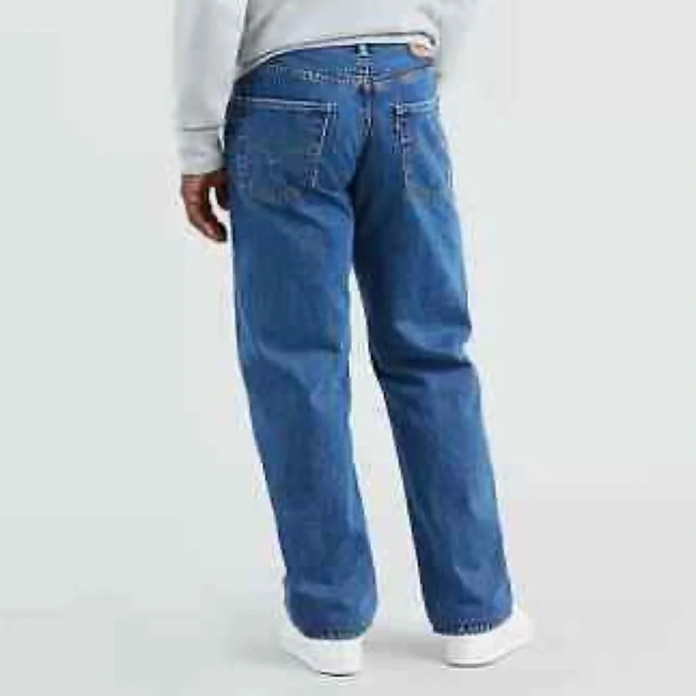 Levi's Men's Big & Tall Size 44X33 550 Relaxed Fit Medium Stonewash Jeans